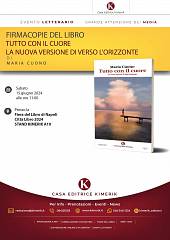 Fiera del libro di napoli, sara' presente anche maria cuono